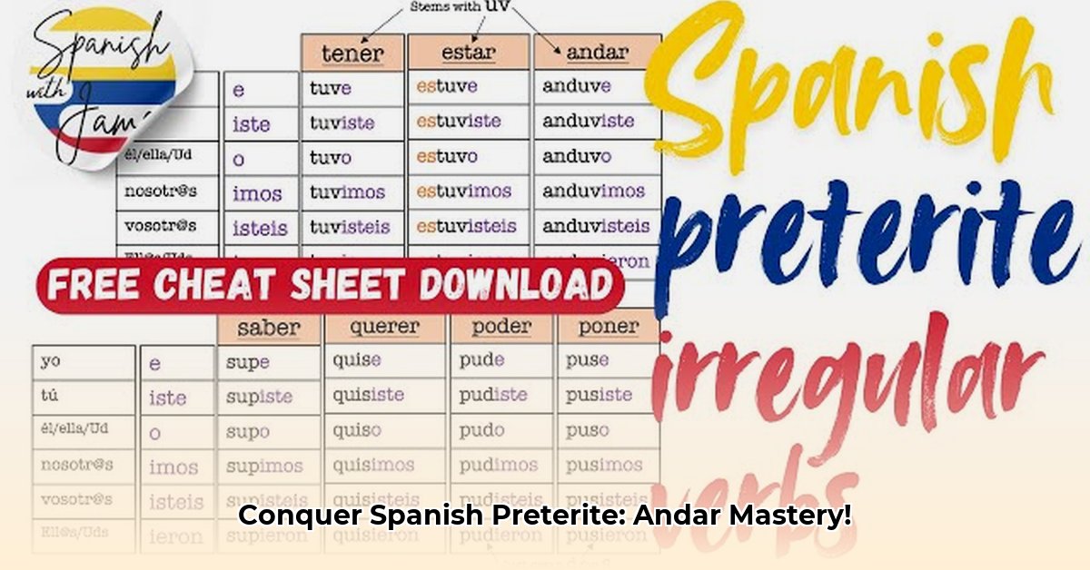 learn-spanish-preterite-andar-verb